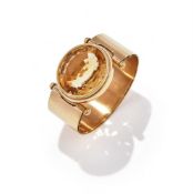 MORONI, A CITRINE BANGLE