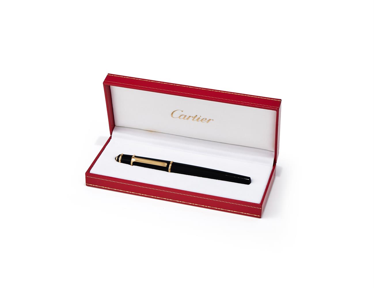 CARTIER, DIABLO, A BLACK FOUNTAIN PEN - Image 3 of 3