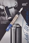 MONTBLANC, WRITERS EDITION, LEO TOLSTOY, A LIMITED EDITION FOUNTAIN PEN