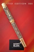 MONTBLANC, PATRON OF ARTS, SEMIRAMIS, 888, A LIMITED EDITION FOUNTAIN PEN
