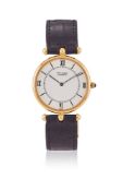 PIAGET FOR VAN CLEEF & ARPELS, REF. 9063, A LADY'S GOLD COLOURED WRISTWATCH