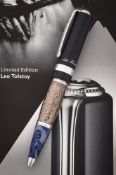 MONTBLANC, WRITERS EDITION, LEO TOLSTOY, A LIMITED EDITION BALLPOINT PEN