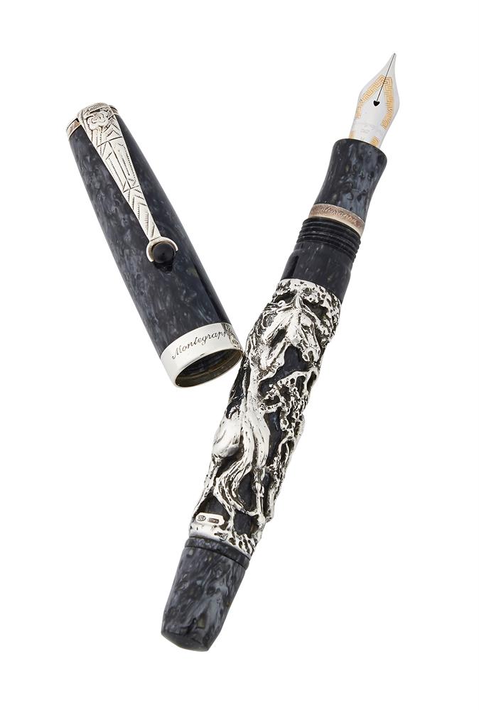 MONTEGRAPPA, THE ORIENTAL ZODIAC COLLECTION, YEAR OF THE HORSE, A LIMITED EDITION FOUNTAIN PEN - Image 2 of 4