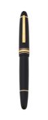 MONTBLANC, MEISTERSTÜCK, 146, A BLACK FOUNTAIN PEN