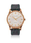 INTERNATIONAL WATCH CO. (I.W.C), A GOLD COLOURED WRISTWATCH