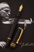 MONTBLANC, DONATION PENS, YEHUDI MENUHIN, A SPECIAL EDITION FOUNTAIN PEN