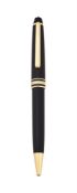 MONTBLANC, MEISTERSTÜCK, 144, A BLACK BALLPOINT PEN
