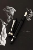 MONTBLANC, DONATION PEN, HERBERT VON KARAJAN, A SPECIAL EDITION FOUNTAIN PEN