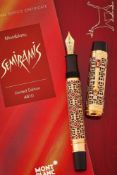 MONTBLANC, PATRON OF ARTS, SEMIRAMIS, 4810, A LIMITED EDITION FOUNTAIN PEN