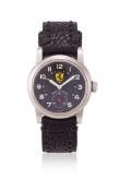 GIRARD PERREGAUX, FERRARI 312 T2 WINNER INTERLAGOS 1977, REF. 8030, A STAINLESS STEEL WRISTWATCH