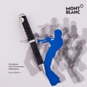 MONTBLANC, GREAT CHARACTERS, MILES DAVIS, A SPECIAL EDITION BALLPOINT PEN