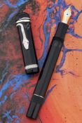 MONTBLANC, WRITERS EDITION, AGATHA CHRISTIE, A LIMITED EDITION FOUNTAIN PEN