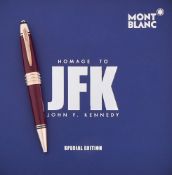 MONTBLANC, GREAT CHARACTERS, JOHN F. KENNEDY, A SPECIAL EDITION BALLPOINT PEN