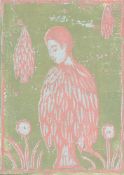 Lily Buchanan, Sapling in Pink and Green, 2025