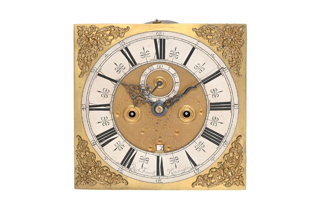 A WILLIAM III WALNUT AND FLORAL MARQUETRY EIGHT-DAY LONGCASE CLOCK - Image 2 of 4