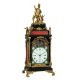 AN IMPRESSIVE GEORGE III GILT METAL MOUNTED MUSICAL AUTOMATON CENTRE SECONDS CALENDAR TABLE CLOCK - Image 1 of 7