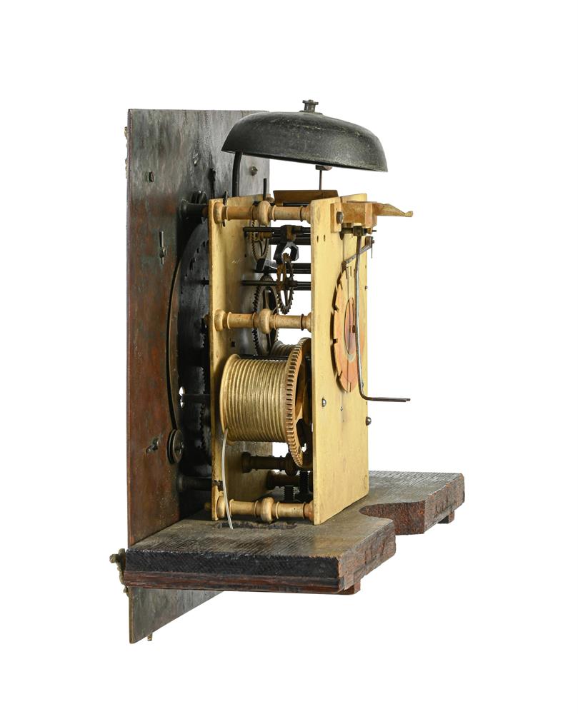 A WILLIAM III MONTH DURATION LONGCASE CLOCK MOVEMENT AND DIAL - Image 2 of 4