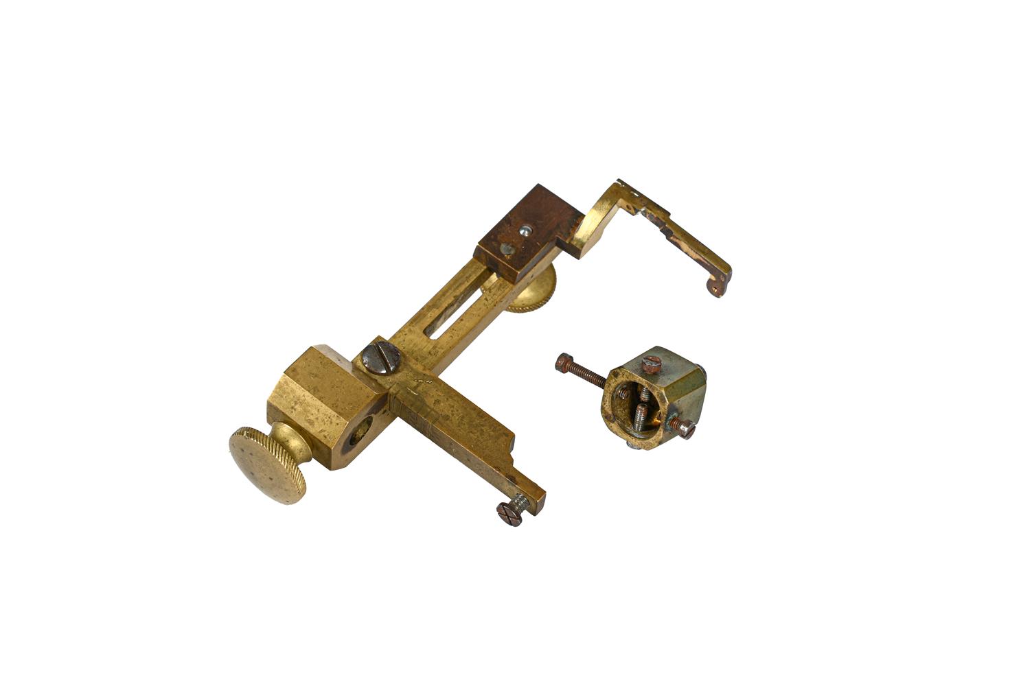 A SWISS LARGE BRASS CLOCKMAKER’S DEPTHING TOOL - Image 2 of 3