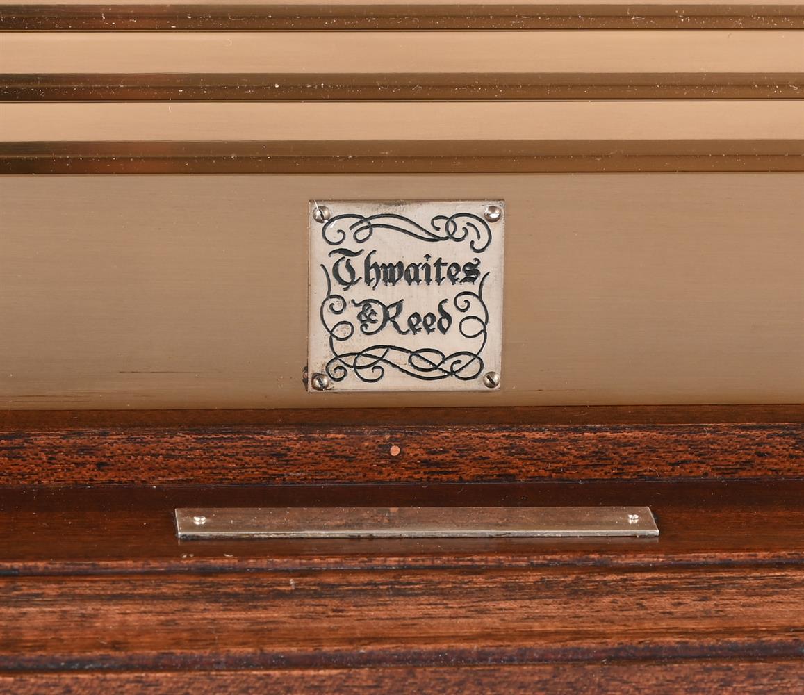 AN ARCHITECTURAL LACQUERED BRASS CONGREVE-TYPE ROLLING BALL TIMEPIECE - Image 4 of 6