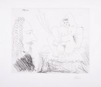 λ Pablo Picasso (1881-1973) Courtisane au Lit avec un Visiteur, from Séries 347 (Bloch 1553; Baer …