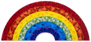 λ Damien Hirst (b. 1965) Large Butterfly Rainbow (H7-1)