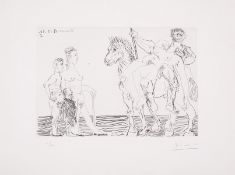 λ Pablo Picasso (1881-1973), Plate 11, from Le Cocu Magnifique (Bloch 1254; Cramer 140)