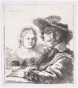 Rembrandt Harmensz. van Rijn (1606-1669), Self-Portrait with Saskia