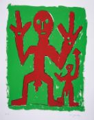 λ A.R. Penck (1939-2017) Untitled (Peace)
