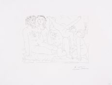 λ Pablo Picasso (1881-1973), Famille de Saltimbanques (Bloch 163)