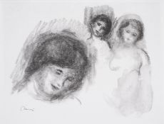 Pierre-Auguste Renoir (1841-1919) La Pierre aux Trois Croquis (Delteil 41; Stella 41)