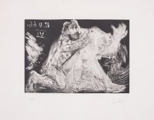 λ Pablo Picasso (1881-1973), Plate 12, from Le Cocu Magnifique (Bloch 1255; Cramer 140)