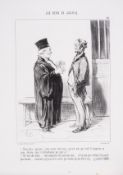 Honore Daumier (1808-1879), Les Gens de Justice