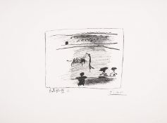 λ Pablo Picasso (1881-1973) Jeu de la Cape (Bloch 1015)
