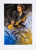 λ Ronnie Wood (b.1947) Charlie, from The Blue Smoke Suite (2012)