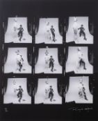 λ Terry O’Neill (1938-2019) David Bowie, Diamond Dogs, Contact Sheet, 1974