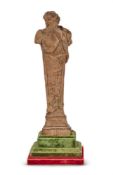 AFTER THE ANTIQUE- A TERRACOTTA BACCHIC TERM FIGURE ITALIAN