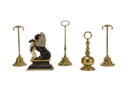A GROUP OF DOOR PORTERS, 19TH CENTURY