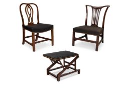 A GEORGE III MAHOGANY SIDE CHAIR, CIRCA 1760