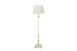 A 'GARRICK' STYLE STANDARD LAMP, 20TH CENTURY