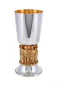 A LIMITED EDITION SILVER COMMEMORATIVE CUP