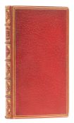 θ [De Quincey (Thomas)] Confessions of an English Opium-Eater, first edition, ink presentation …