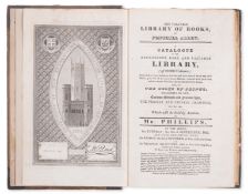 θ Beckford (William).- [Sale Catalogue] The Valuable Library of Books in Fonthill Abbey, Phillips, …