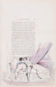 θ Éléonore ou l'Heureuse Personne, 2 vol. in 1, large paper copy with plates in 2 states, …
