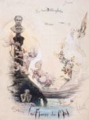 θ Baudelaire (Charles).- Abel-Truchet (Louis) and others. Alfred Piat's collection of 40 original …