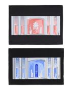 λ ERTÉ (FRENCH, 1892-1990), 'SCALA THÉATRE' AND 'DÉCOR DE VALSE' DRAWINGS; 1937-1938