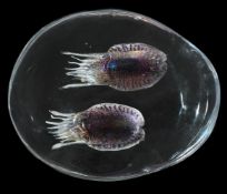 PINO SIGNORETTO (ITALIAN, B.1944), A SQUID CHARGER; FOR MURANO; LATE 20TH CENTURY