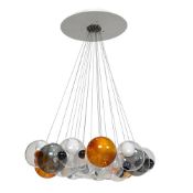 A BOCCI (CANADIAN), '28 SERIES; MODEL 19' CHANDELIER; 21ST CENTURY