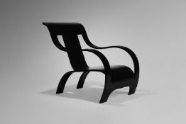GERALD SUMMERS (BRITISH, 1889-1967), BENT PLYWOOD ARMCHAIR, 1934-1940