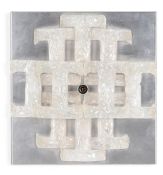 AN ITALIAN WALL PANEL LIGHT; CIRCA 1970