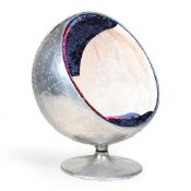 ROCKSON'S (AMERICAN), 'BALL' CHAIR; LATE 20TH CENTURY